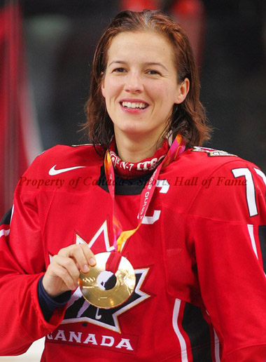 Hall of Famer CASSIE CAMPBELL
