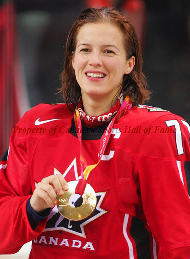 Hall of Famers Cassie Campbell