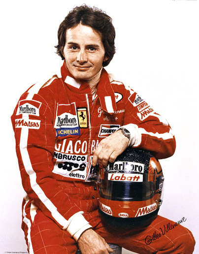 Hall of Famers GILLES VILLENEUVE