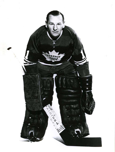 Hall of Famer Johnny Bower