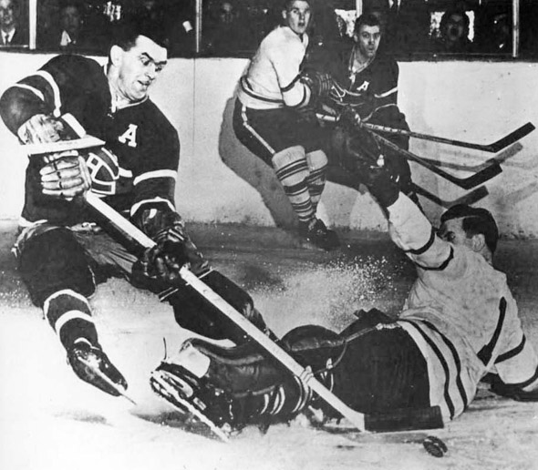 Hall of Famers Maurice Richard