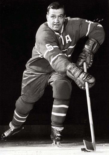 Hall of Famers Bernie 'Boom Boom' Geoffrion